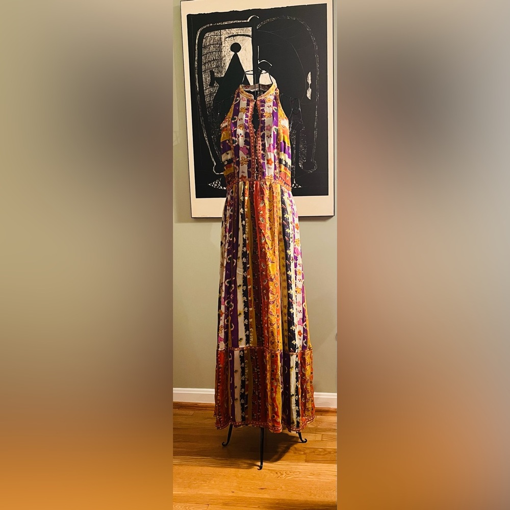 Diane Von Furstenberg Multicolor Patterned Dress